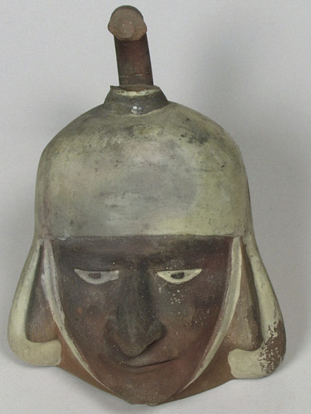 Pottery head, Peru/Ecuador