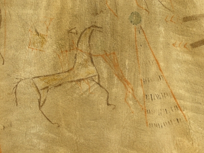 1893.67.1 - detail depicting a man capturing a horse
