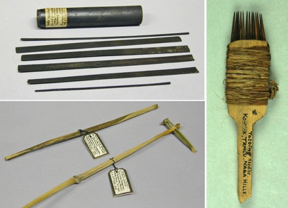 Naga tattooing tools