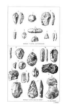 Flints from Oxfordshire and the Isle of Thanet, Journal of the Ethnological Society 1869
