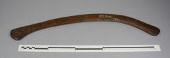 Facsimile of an Ancient Egyptian boomerang in the British Museum 1884.25.30