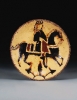 A Staffordshire plate sold at Christie's 8.11.99