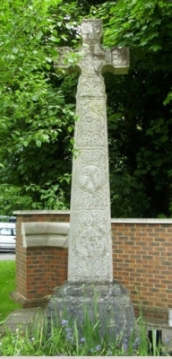 Pitt-Rivers' daughter, Alice's grave in Farnborough