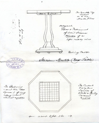 B.425 Drawing of inlay table copyright S&SWM PR papers
