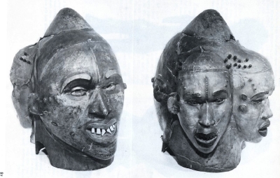 Ekoi helmet mask from Sotheby catalogue 15.7.1975