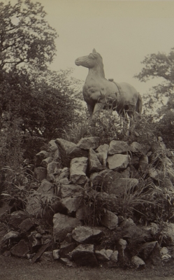 Japanese Bronze Pony, East Lawn, Larmer Gardens