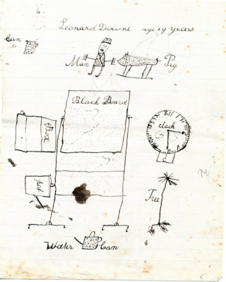 M.39a.7 One of the schoolchildren's drawings