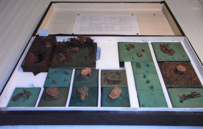 Models of monuments from the Pitt Rivers founding collection, Oxford