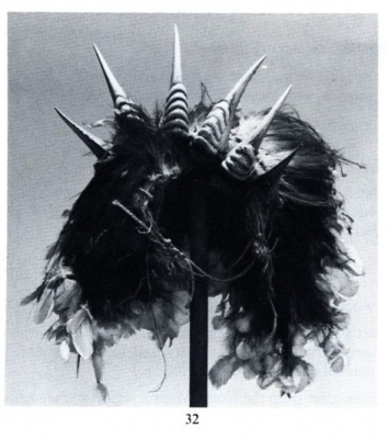 New Guinea headdress sold 2.12.1980