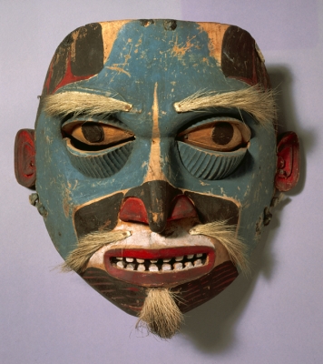Haida Gwaii mask from Canada 1884.114.111