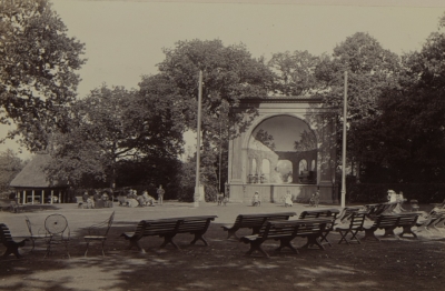 The theatre, Larmer Gardens