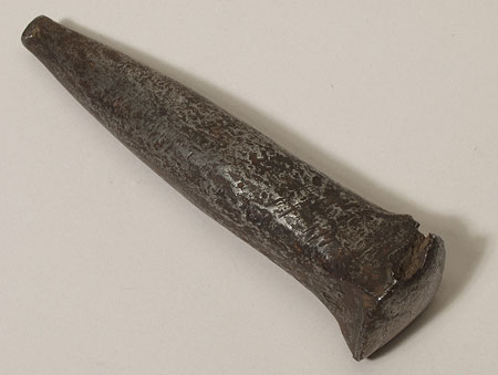 Iron blacksmith's hammer
