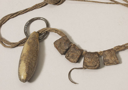 Nuer neck amulet