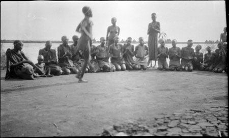 Nuer group performing