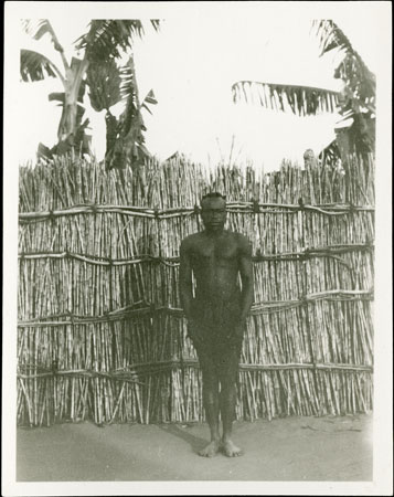 Portrait of a Zande youth