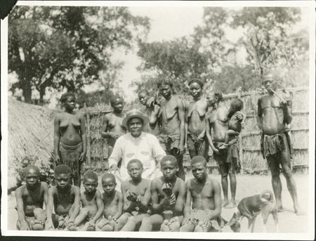 Zande prince and family