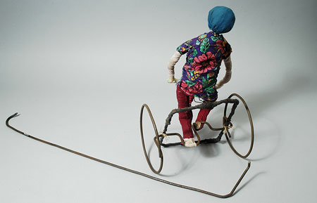 Acholi toy bicycle