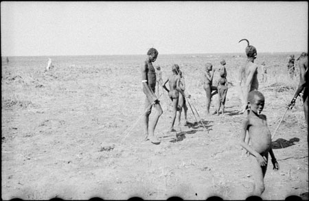 Portrait of Nuer youths