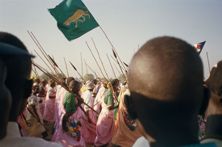 Shilluk dancers