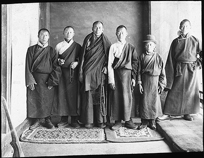 Group of young monks