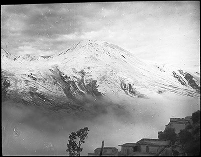 Mountain and settlement