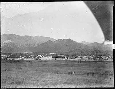 Lhasa seen from Sera