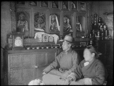 Yatung Oracle and his wife at home