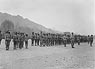 Soldiers of the new army on parade in Lhasa