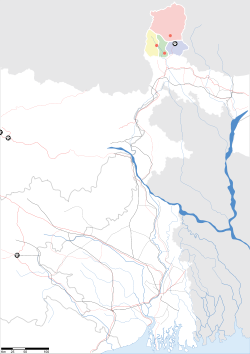 Location of Sikkim in India