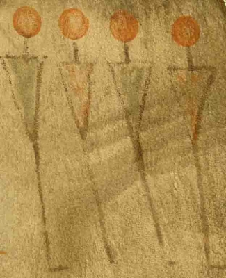 1893.67.1 - detail from the garment depicting a group of people