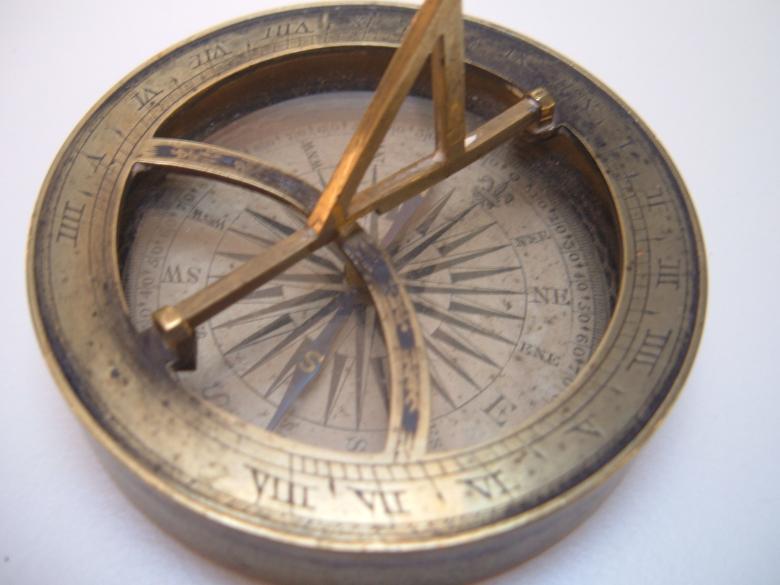 The Weldon Pocket Compass and Sundial