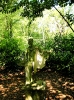 Statue in Larmer Gardens, 2012 [Photo by H. Davison]