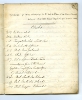 1862 Catalogue of Arms notebook, first page [PRM ms collections]