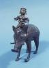 Bronze figure of boar with rider, India 1884.58.17
