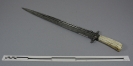 European hunting knife, 1884.24.85