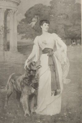 Agnes Grove, painted in 1891 in Rushmore by Frederick Samuel Beaumont