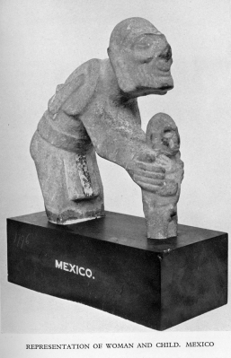Woman and Child, Mexico (Plate XV, 'The Pitt-Rivers Museum, Farnham')