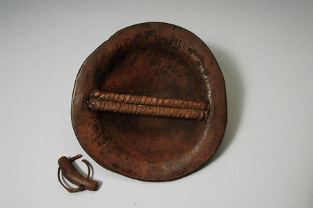 Circular hide shield