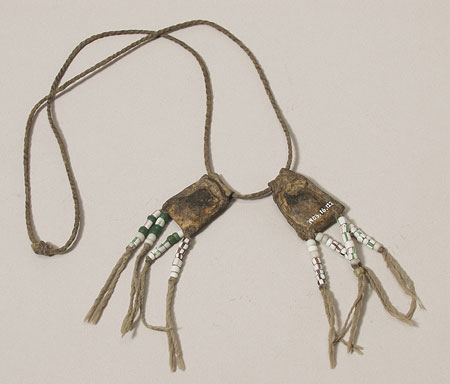 Dinka neck amulet