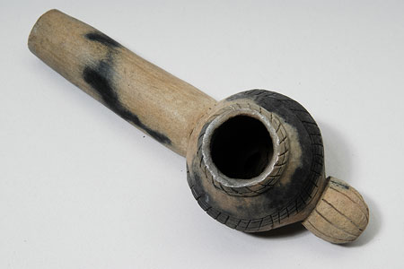 Nuer tobacco pipe bowl