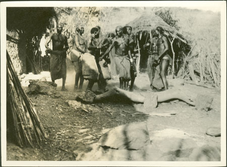 Ingessana ceremony for sick child