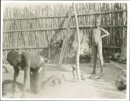 Nuer spirit-shrine