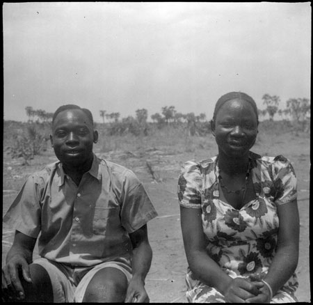 Portrait of Mandari couple