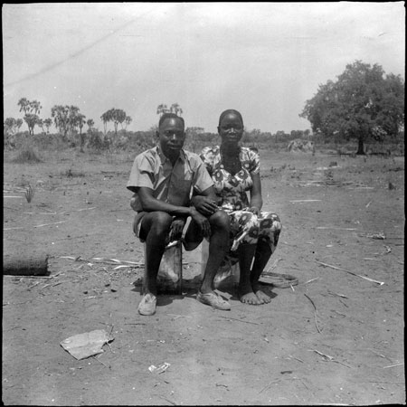 Portrait of Mandari couple