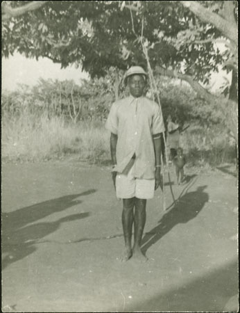 Portrait of a Mandari man