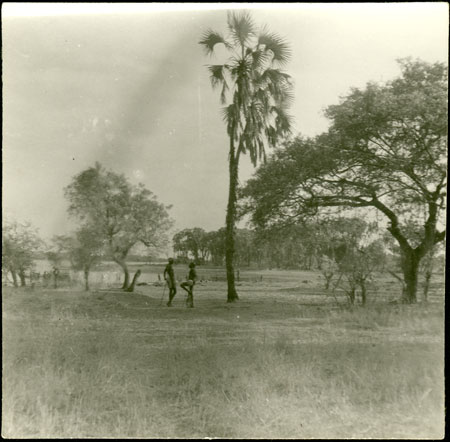 Mandari dry season lagoon