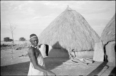 Portrait of a Shilluk youth