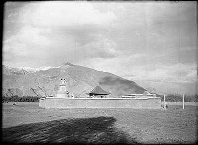 Shrine in compound at Trapchi